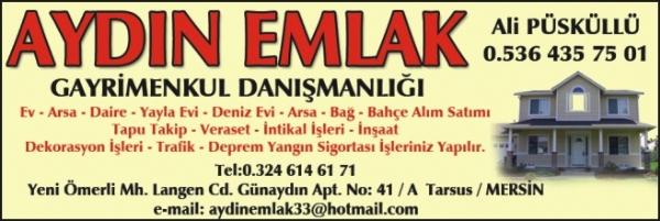 AYDIN EMLAK GAYRİMENKUL DANIŞMANLIĞI