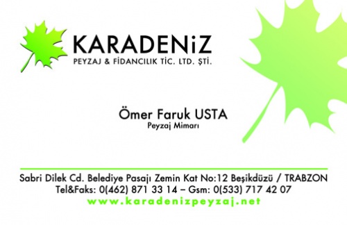 Karadeniz Peyzaj fidancilik Tic.ltd.şti