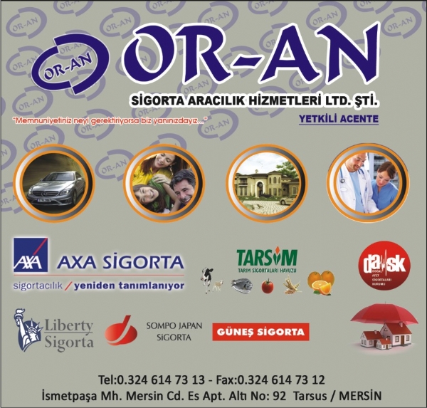 OR-AN SİGORTA ARACILIK HİZMETLERİ