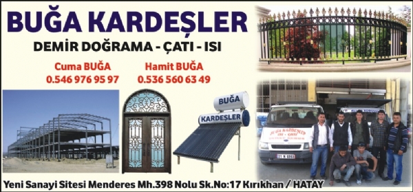 BUĞA KARDEŞLER DEMİR DOĞRAMA