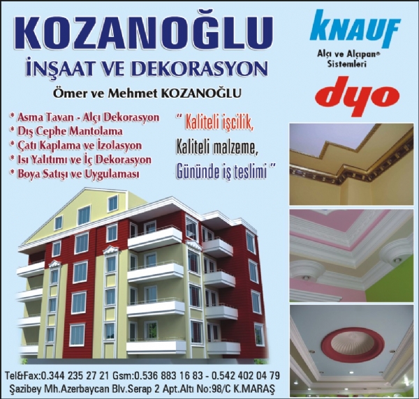 KOZANOĞLU DEKORASYON