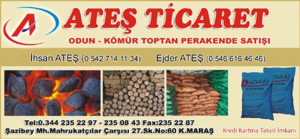 ATEŞ TİCARET(KAHRAMANMARAŞ)