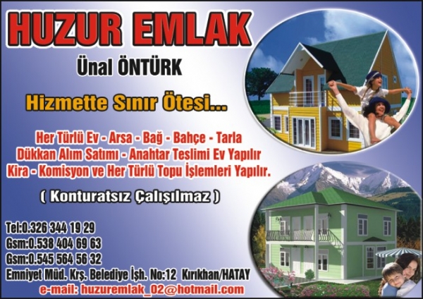 HUZUR EMLAK