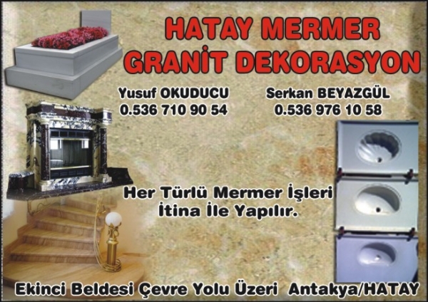 HATAY MERMER GRANIT DEKORASYON