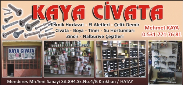 KAYA CİVATA