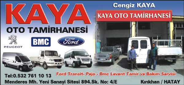 KAYA OTO TAMİRHANESİ