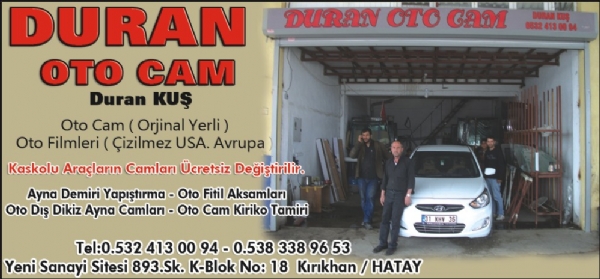 DURAN OTO CAM