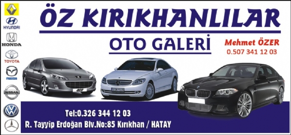 ÖZ KIRIKHANLILAR OTO GALERİ