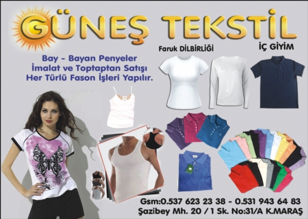 GÜNEŞ TEKSTİL