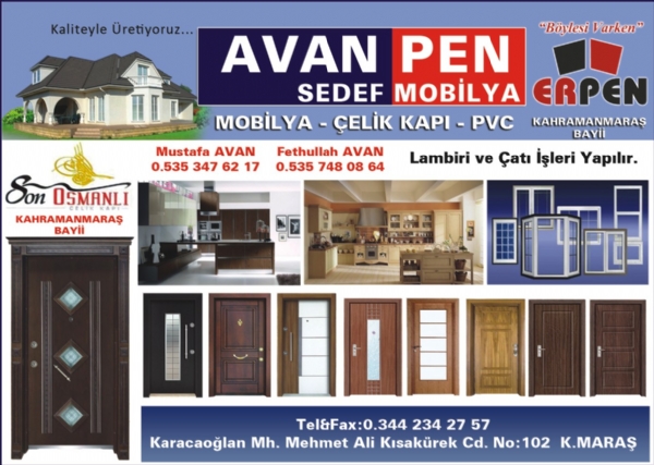AVANPEN SEDEF MOBİLYA