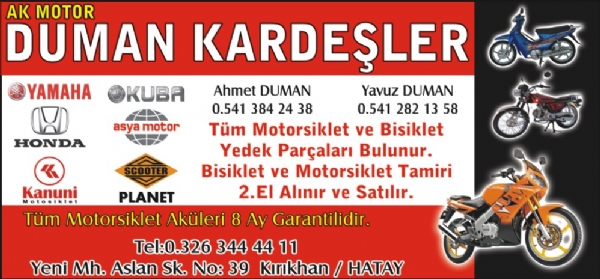 AK MOTOR DUMAN KARDEŞLER