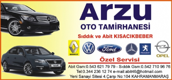 ARZU OTO TAMİR