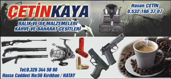 ÇETİNKAYA AV MALZEMELERİ