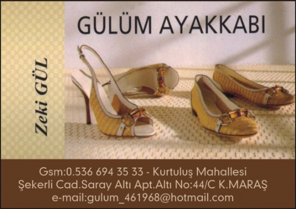 GÜLÜM AYAKKABI