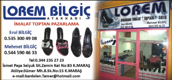 LOREM BİLGİÇ
