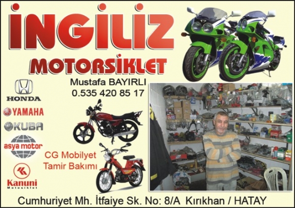 İNGİLİZ MOTORSİKLET