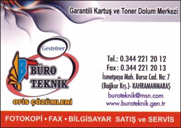 BÜRO TEKNİK