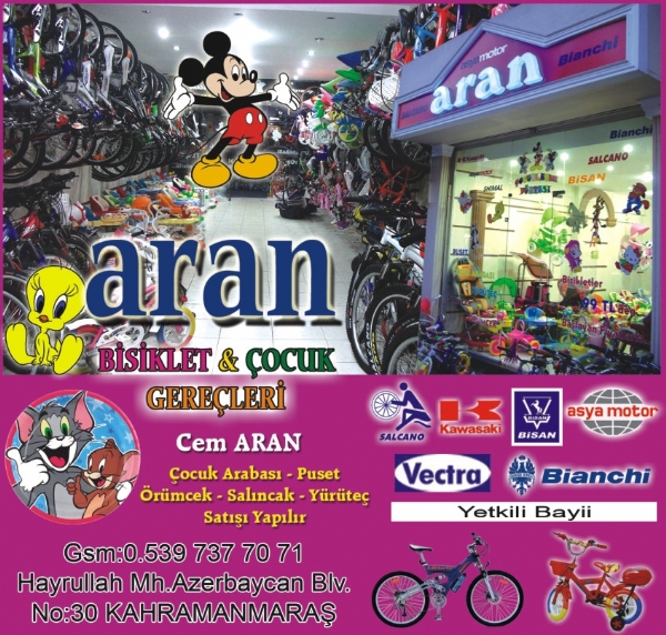 ARAN BİSİKLET & ÇOCUK GEREÇLERİ