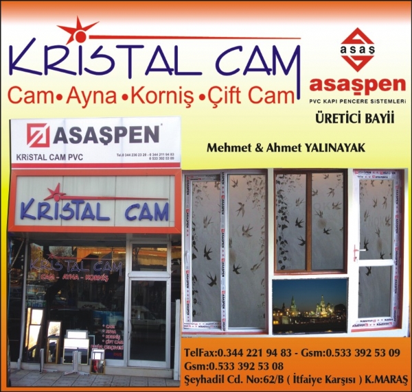 KRİSTAL CAM