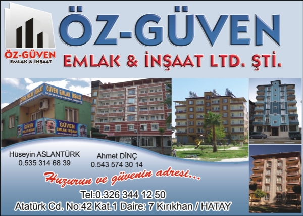 ÖZGÜVEN EMLAK İNŞAAT