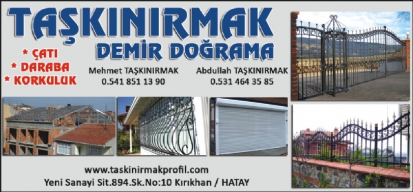 TAŞKINIRMAK DEMİR DOĞRAMA