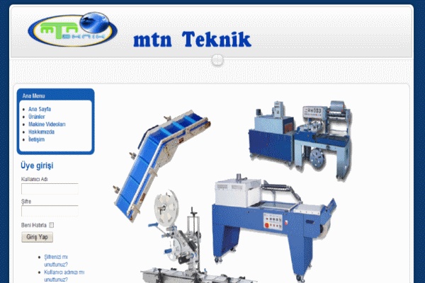 Mtnteknik Makina Otomasyon Sistemleri