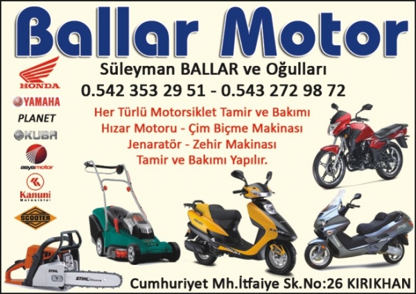 BALLAR MOTOR