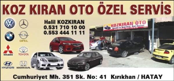 KOZKIRAN OTO ÖZEL SERVİS