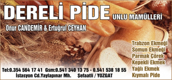 DERELI PIDE SEFAATLI
