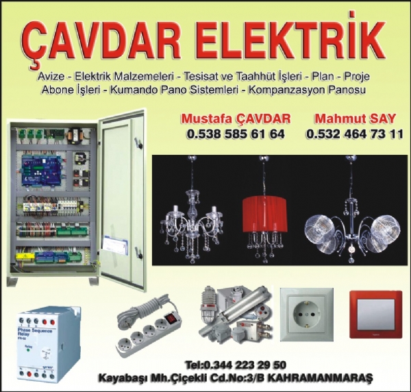 ÇAVDAR ELEKTRİK