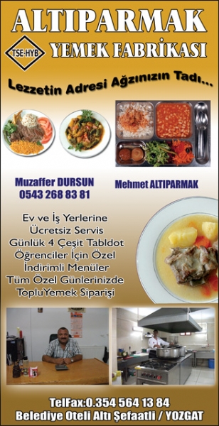 ALTIPARMAK YEMEK FABRIKASI