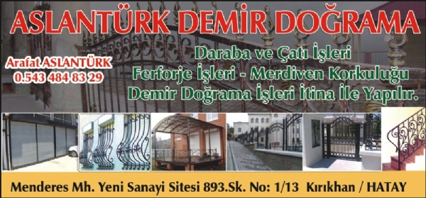 ASLANTÜRK DEMİR DOĞRAMA