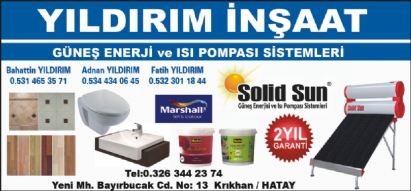 YILDIRIM İNŞAAT(KIRIKHAN)