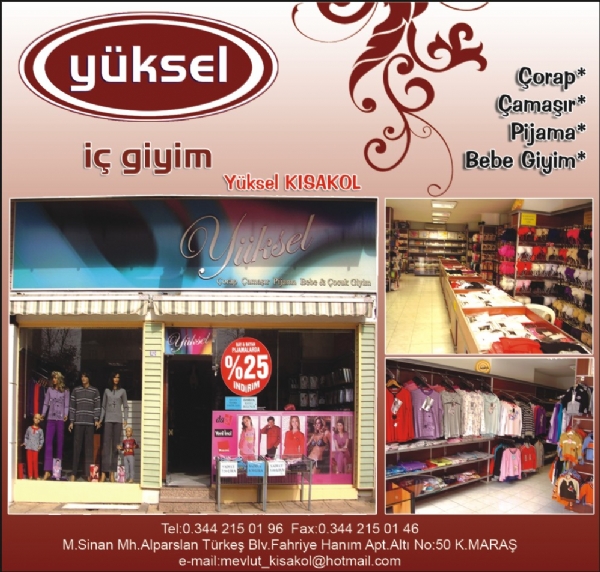 YÜKSEL İÇ GİYİM