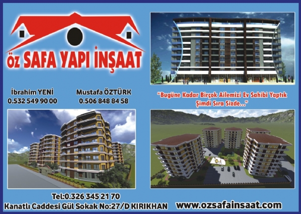 ÖZ SAFA YAPI İNŞAAT