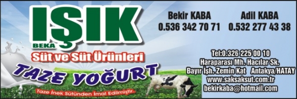 ISIK SÜT VE SÜT ÜRÜNLERI