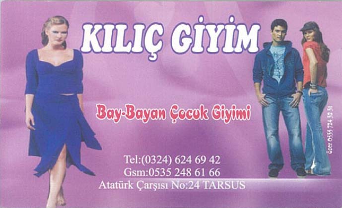 KILIÇ GİYİM 