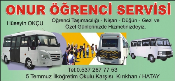 ONUR ÖĞRENCİ SERVİSİ