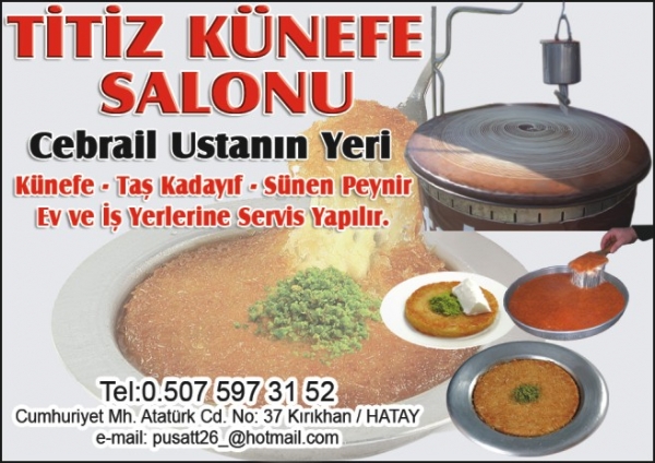 TİTİZ KÜNEFE SALONU