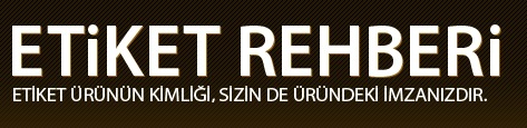Etiket Rehberi /olgu Etiket