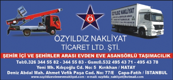 ÖZYILDIZ NAKLİYAT TİCARET LTD ŞTİ
