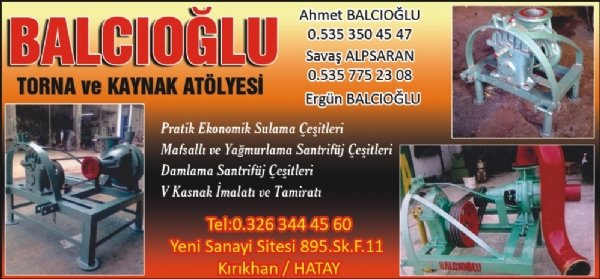 BALCIOĞLU TORNA VE KAYNAK ATÖLYESİ