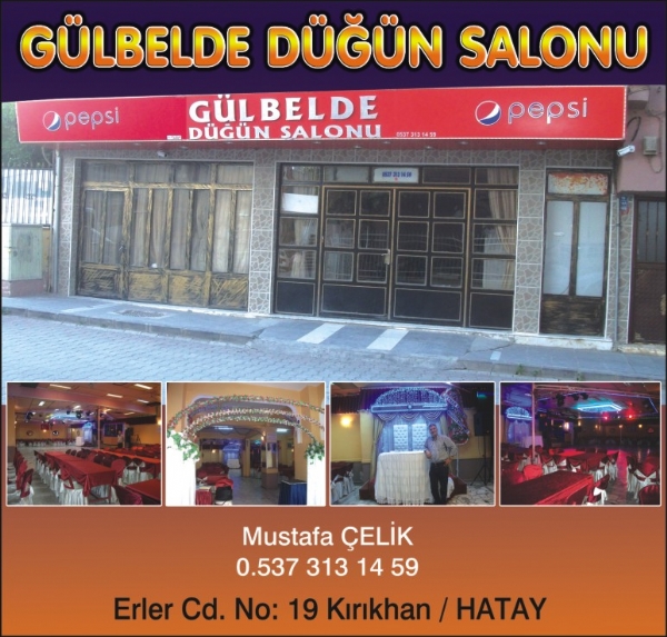 GÜLBELDE DÜĞÜN SALONU