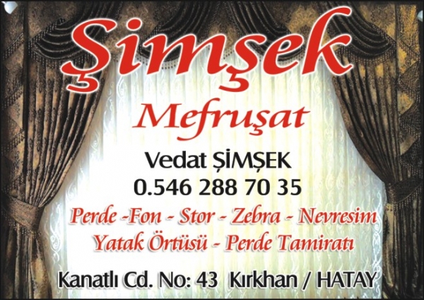 ŞİMŞEK MEFRUŞAT