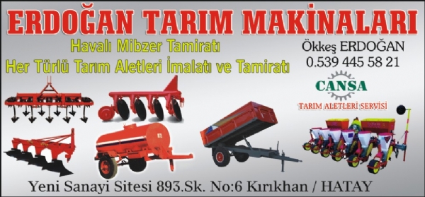 ERDOĞAN TARIM MAKİNALARI