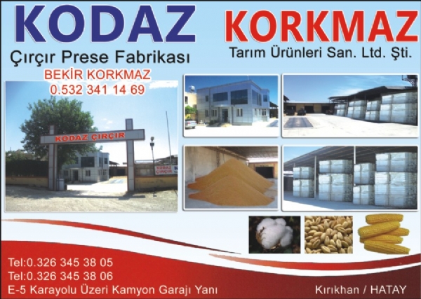 KODAZ ÇIRÇIR PRESE FABRİKASI