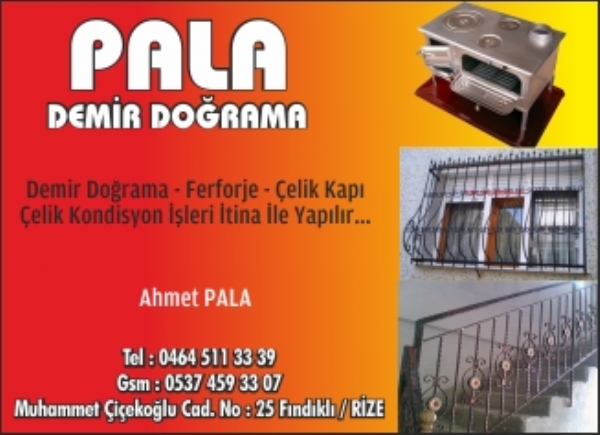 PALA DEMİR DOĞRAMA