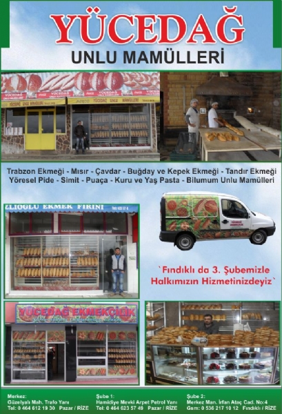 YÜCEDAĞ UNLU MAMÜLLERİ