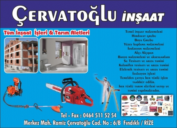 Çervatoğlu İnşaat