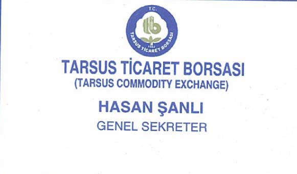 TARSUS TİCARET BORSASI